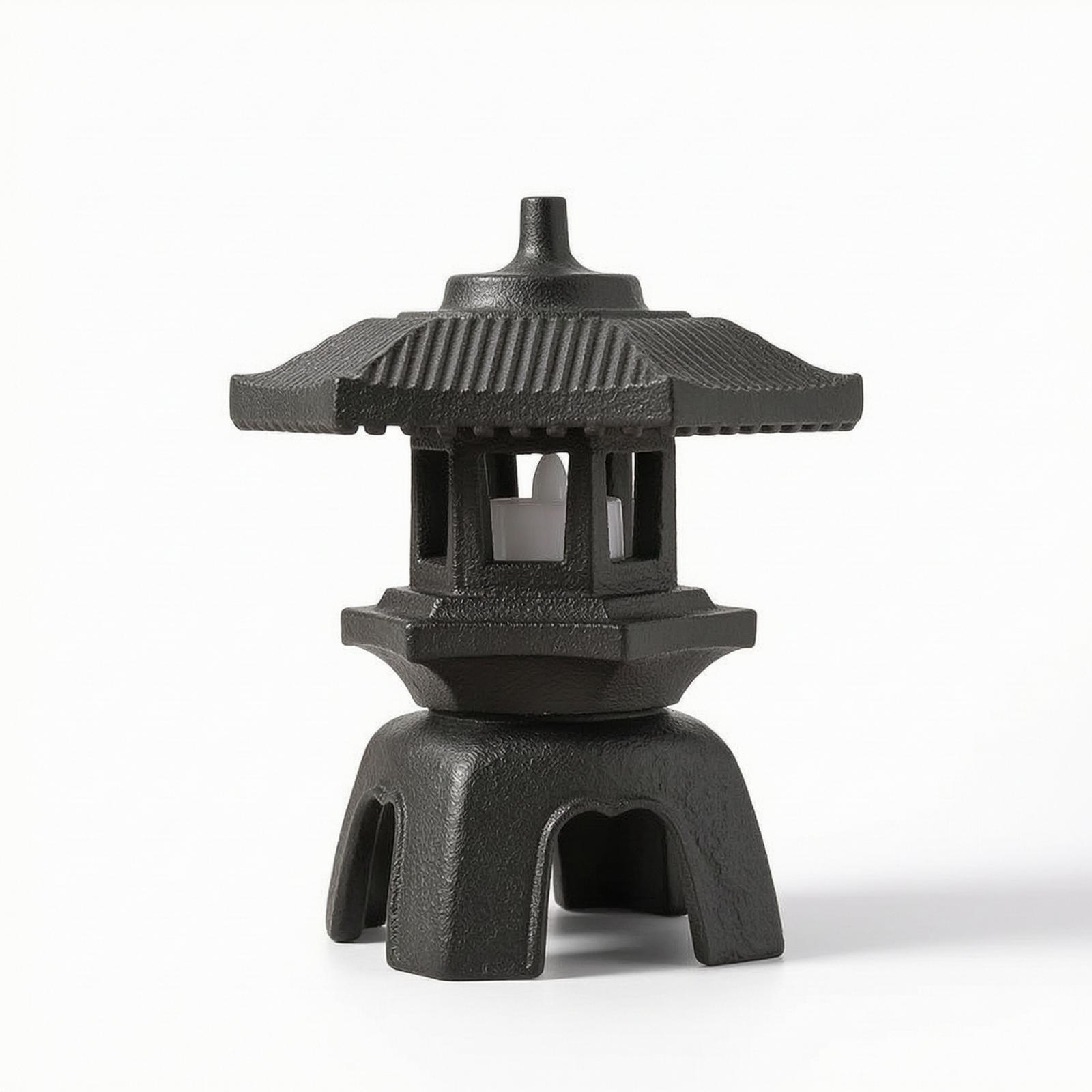 Cast Iron Lantern Openwork Can - Candle Holder Supplies 评论和价格