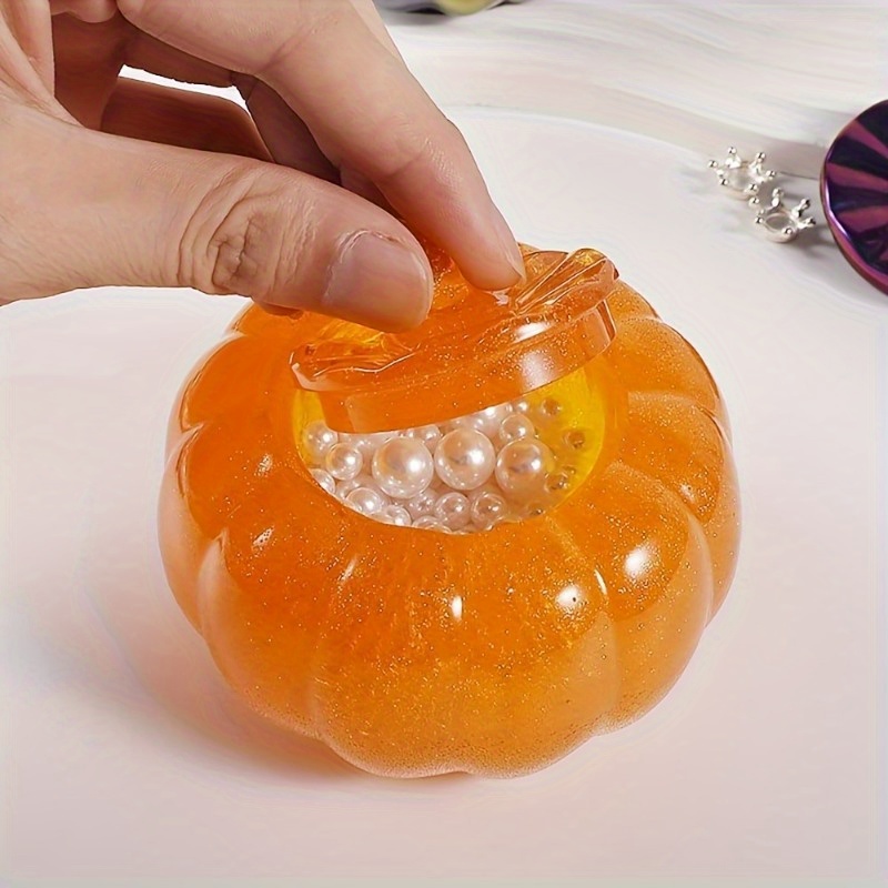 2pcs Pumpkin Jar Silicone Mold - Candle Holder Supplies 评论和价格