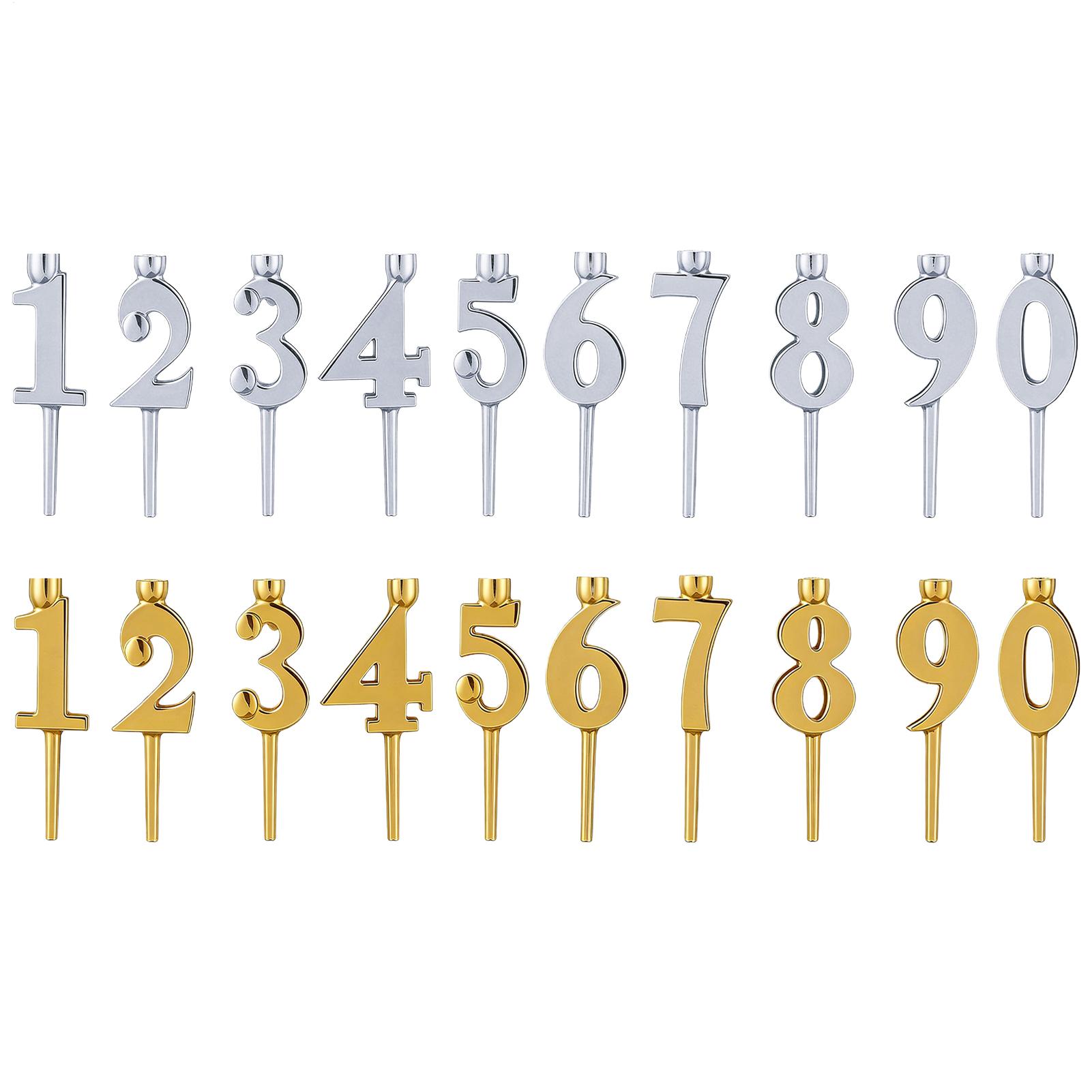 Number Birthday Candle Holders - Candle Holder Supplies 评论和价格