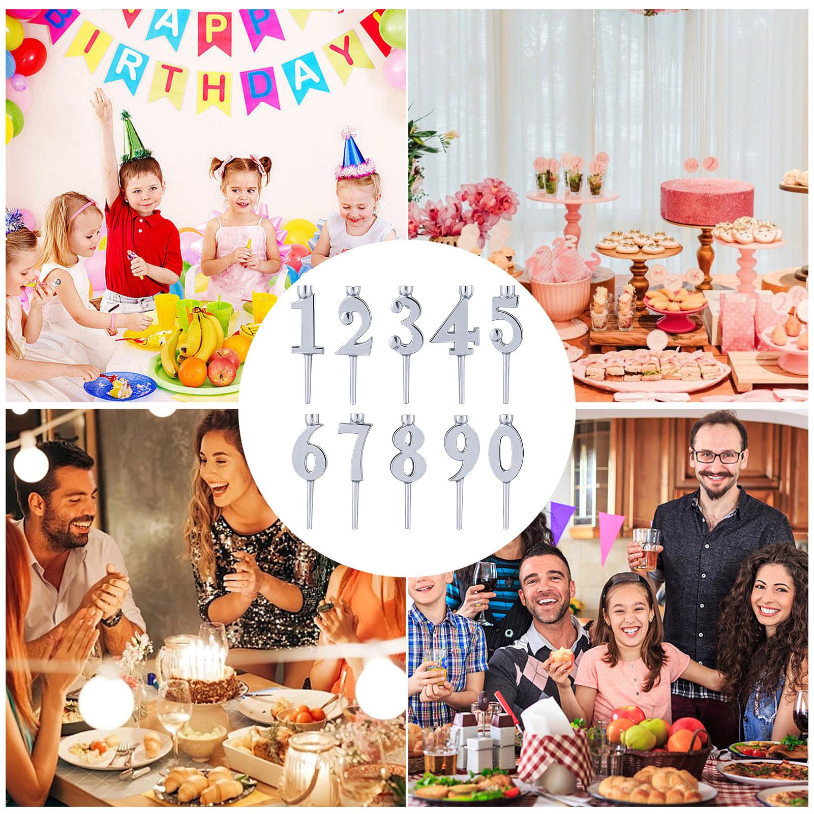 Number Birthday Candle Holders - Candle Holder Supplies 评论和价格