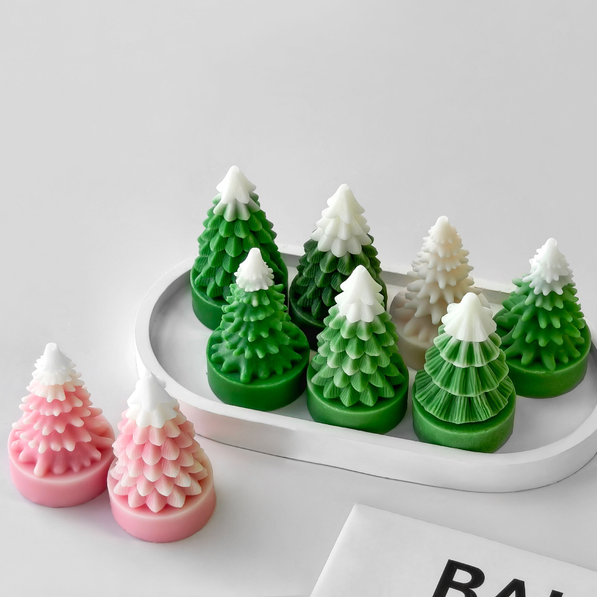 DIY Mini Christmas Tree Silico - Candle Supplies Store 评论和价格