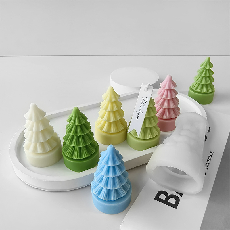 DIY Mini Christmas Tree Silico - Candle Supplies Store 评论和价格