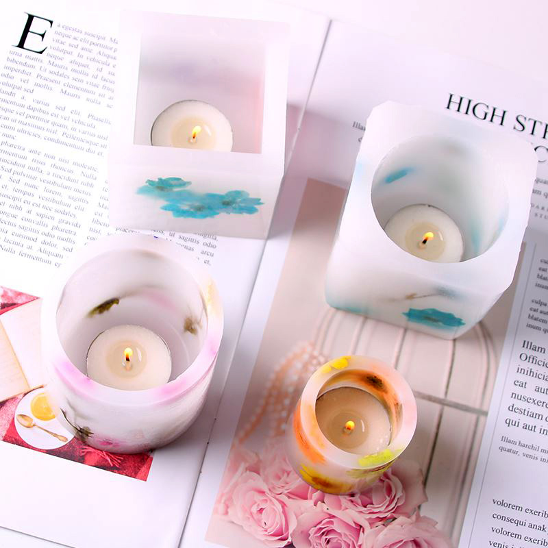 Windproof Wax Cup Acrylic Mold - Candle Holder Supplies 评论和价格