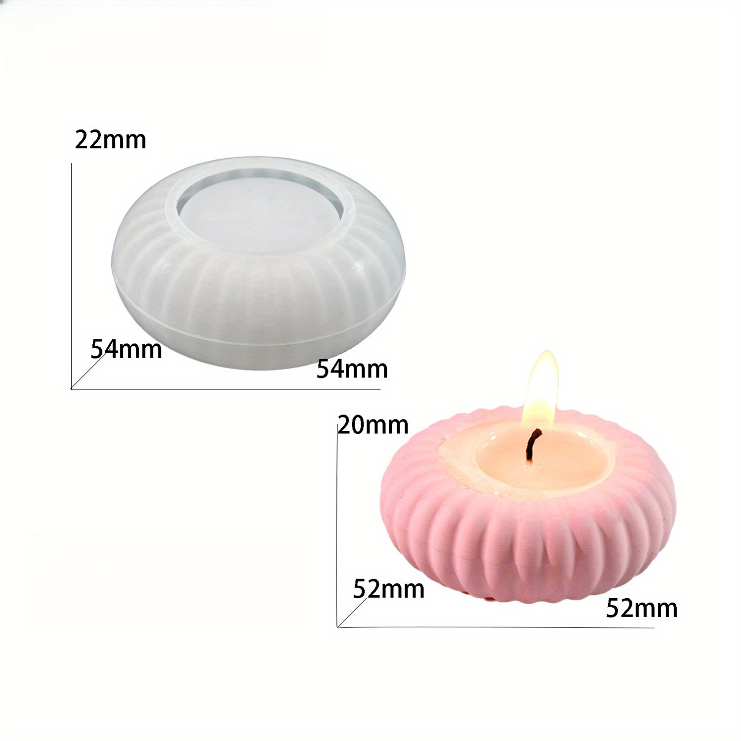 Oval Striped Lantern Candle Ho - Candle Holder Supplies 评论和价格