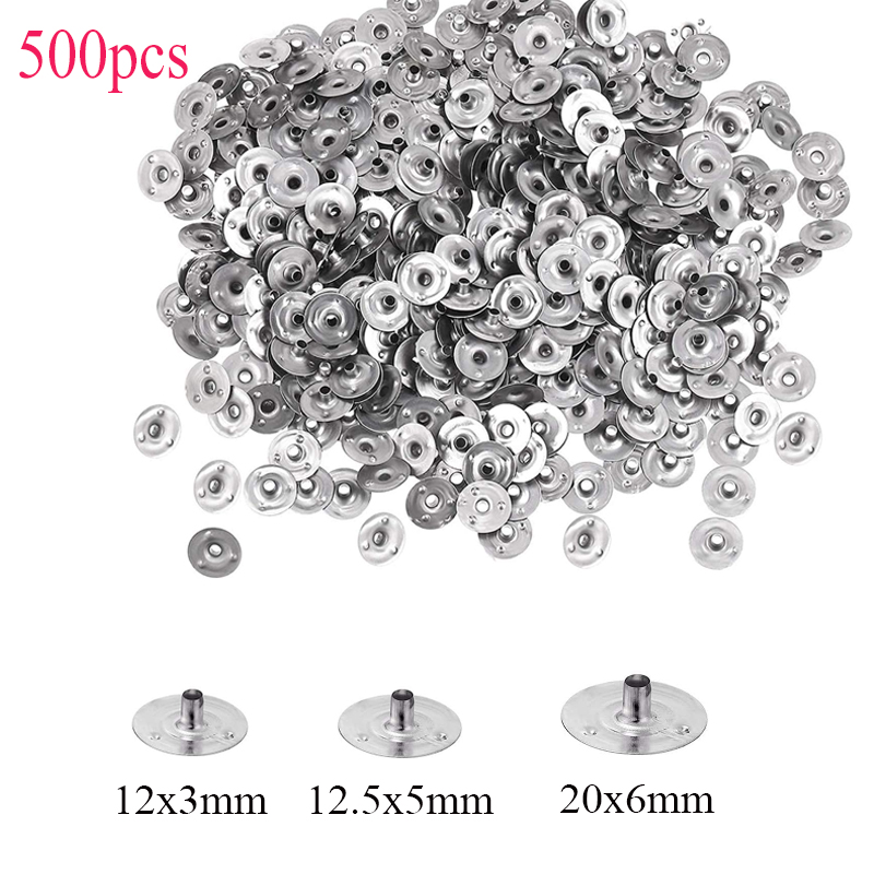 500 Pieces Candle Wick Metal S - Candle Holder Supplies 评论和价格